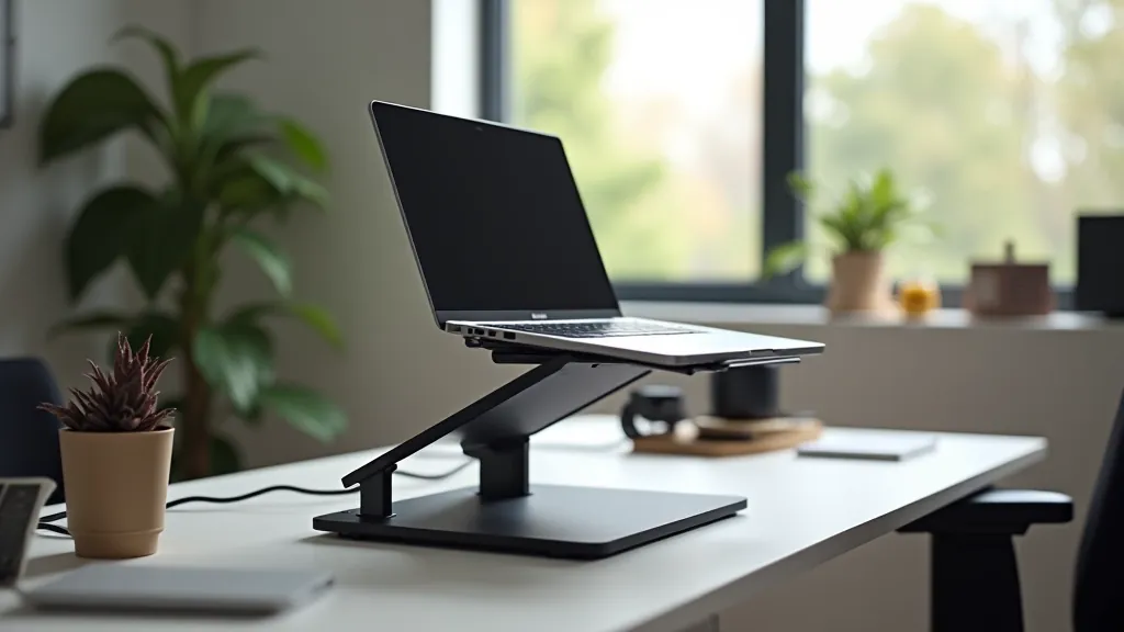 Moderní domácí kancelář s ergonomickým vybavením a kvalitním osvětlením